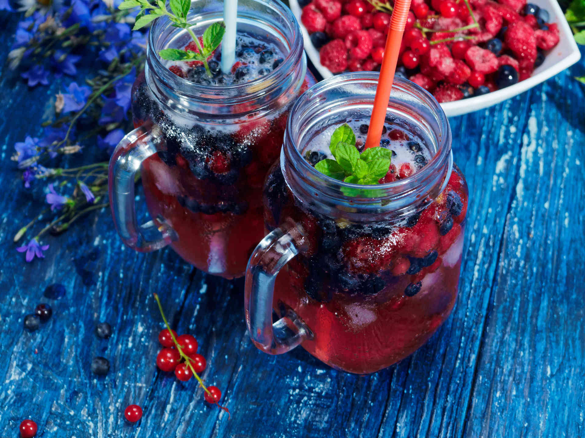 Blueberry Iced Tea