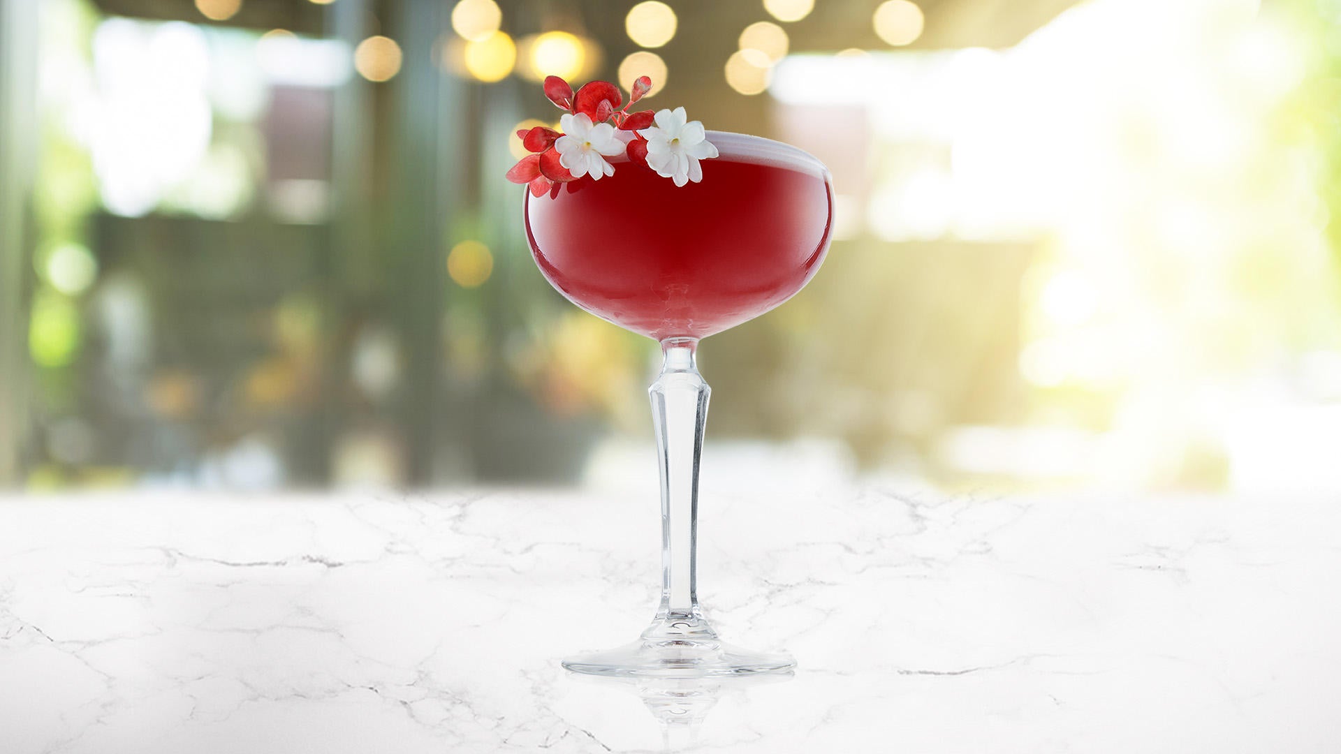 Pink Grapefruit & Lychee Martini