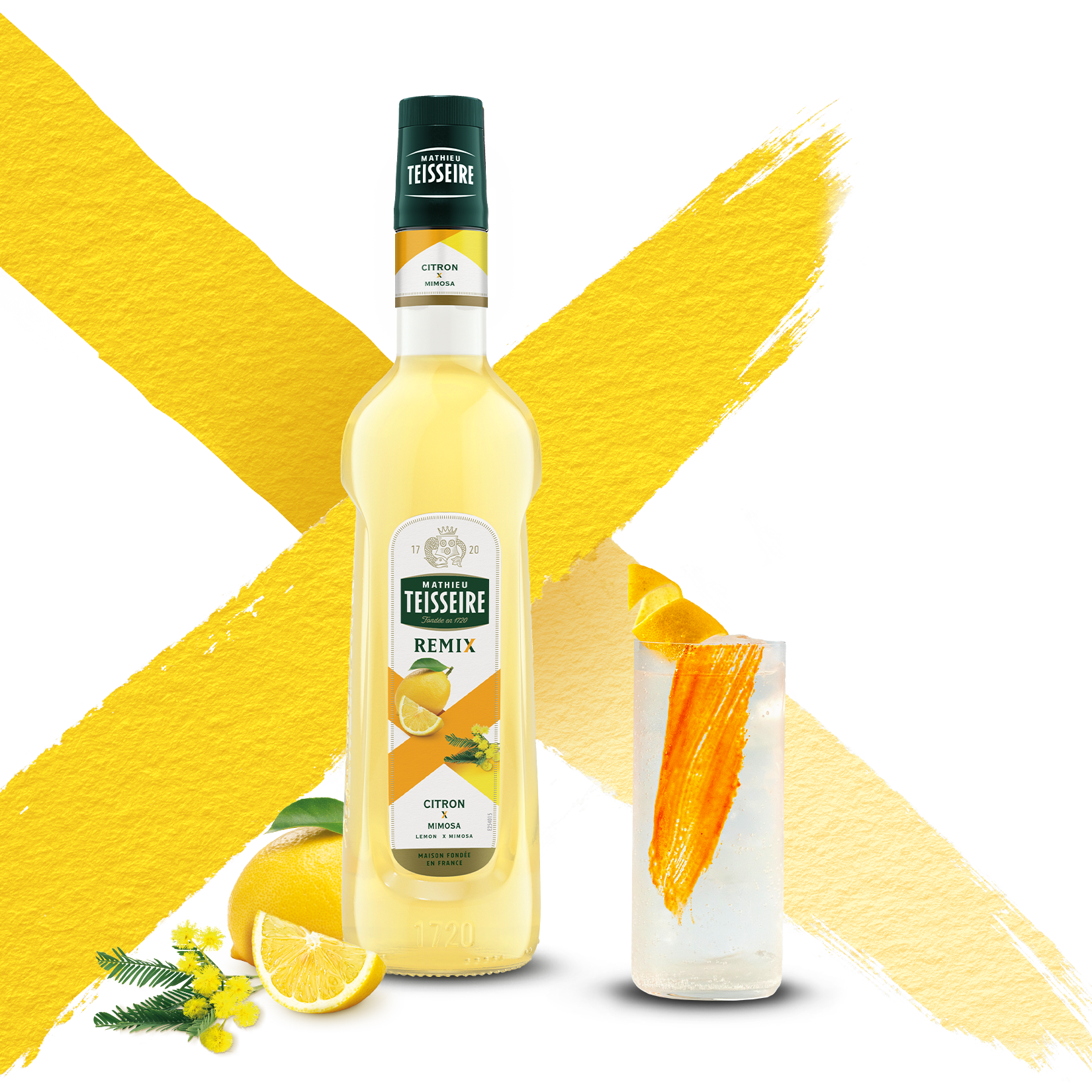 ★ツインズママ★カシー　Lemon Morning mist 180ml Remix Lemon Cordial | Cordial for Drinks & Cocktails – Mathieu