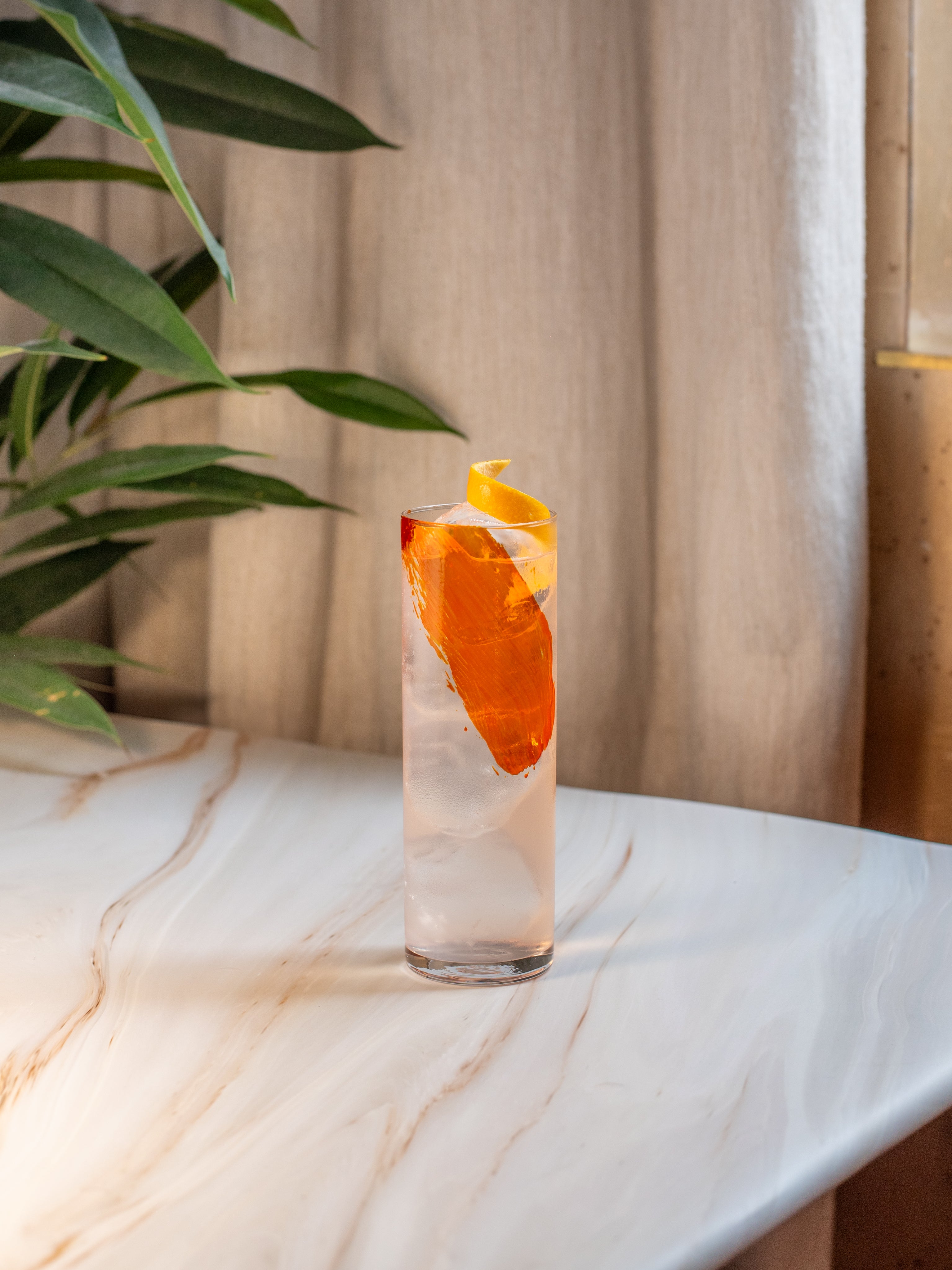 Peach x Cardamom Soda