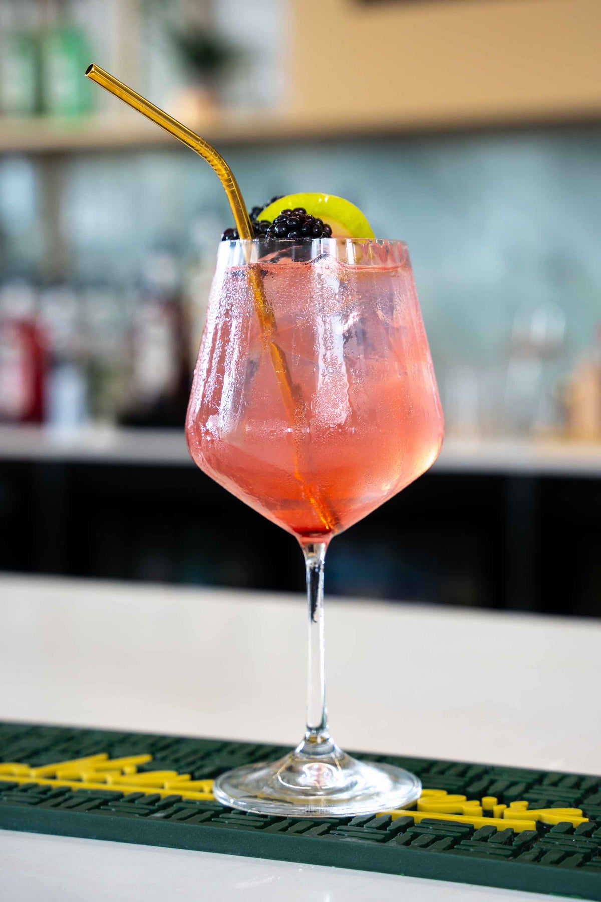 Blackberry, Apple & Elderflower Spritz