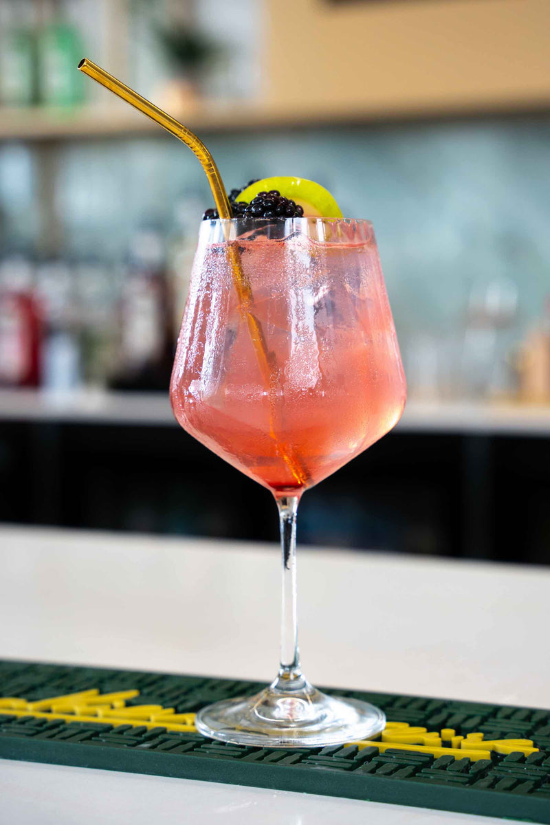 Blackberry, Apple & Elderflower Spritz