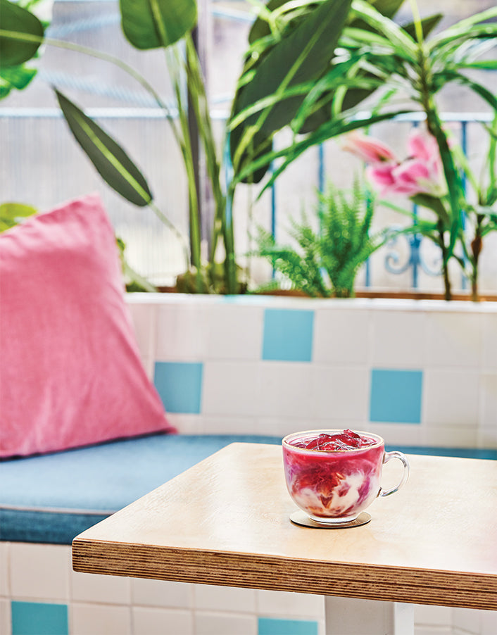 Energetic Purple Latte