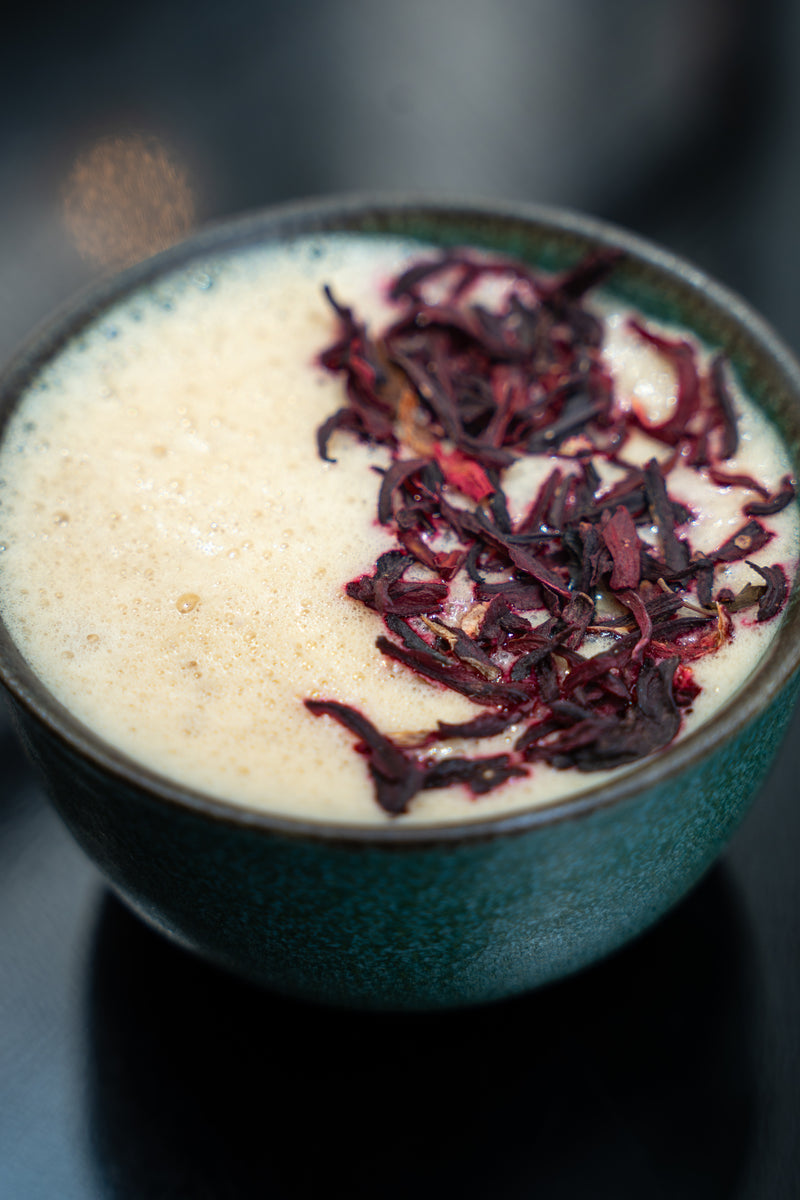 Oat Purple Rose Latte