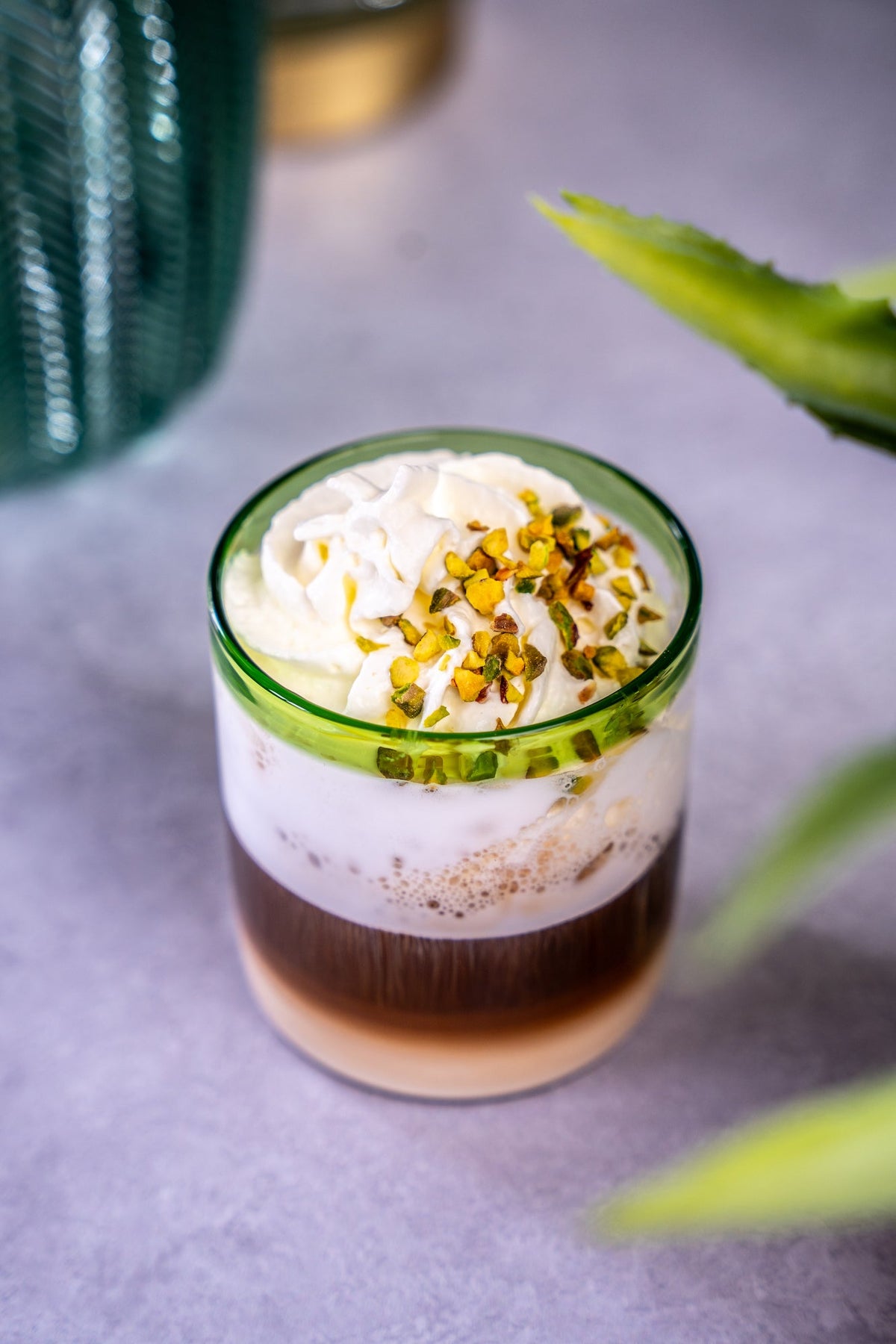 Pistachio & White Chocolate Macchiato
