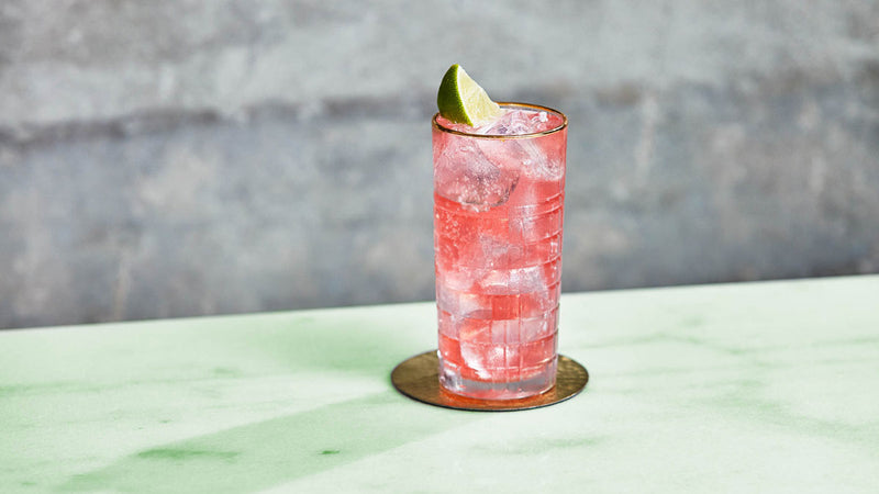 Cranberry & Lime Lemonade
