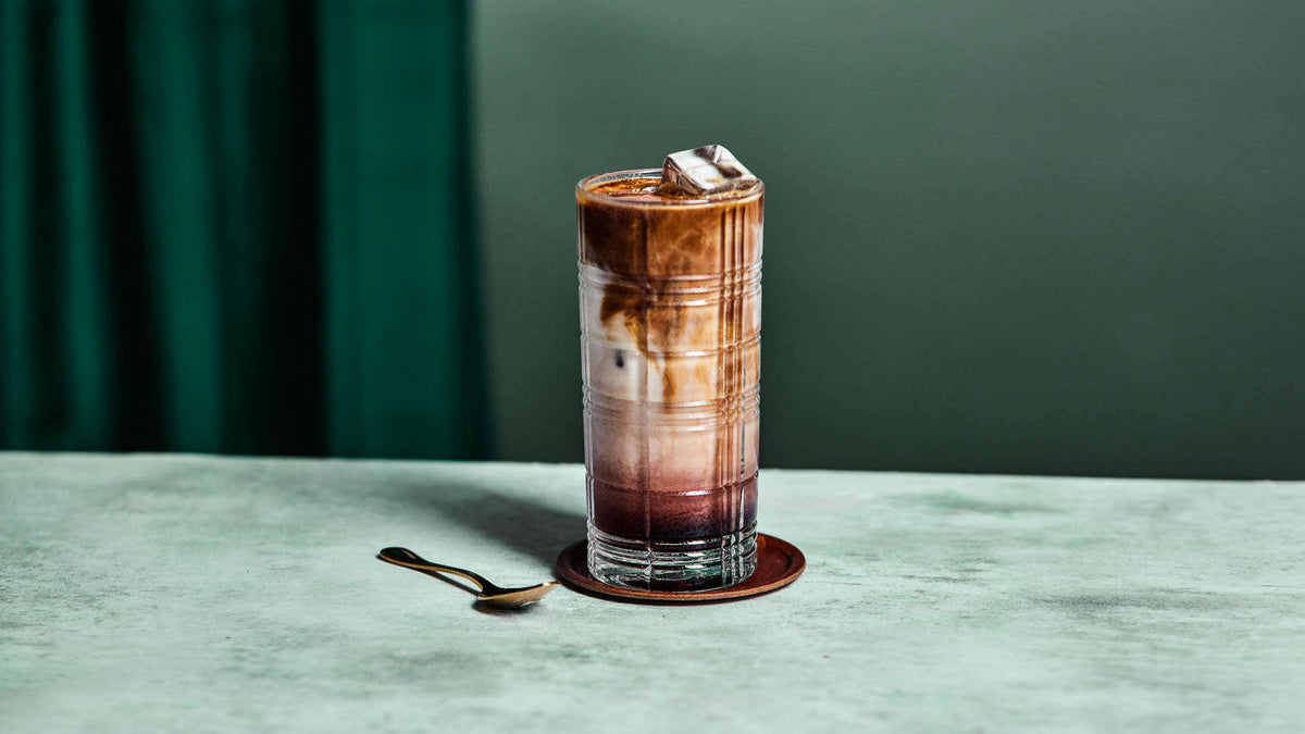 Dazzleberry Iced Latte