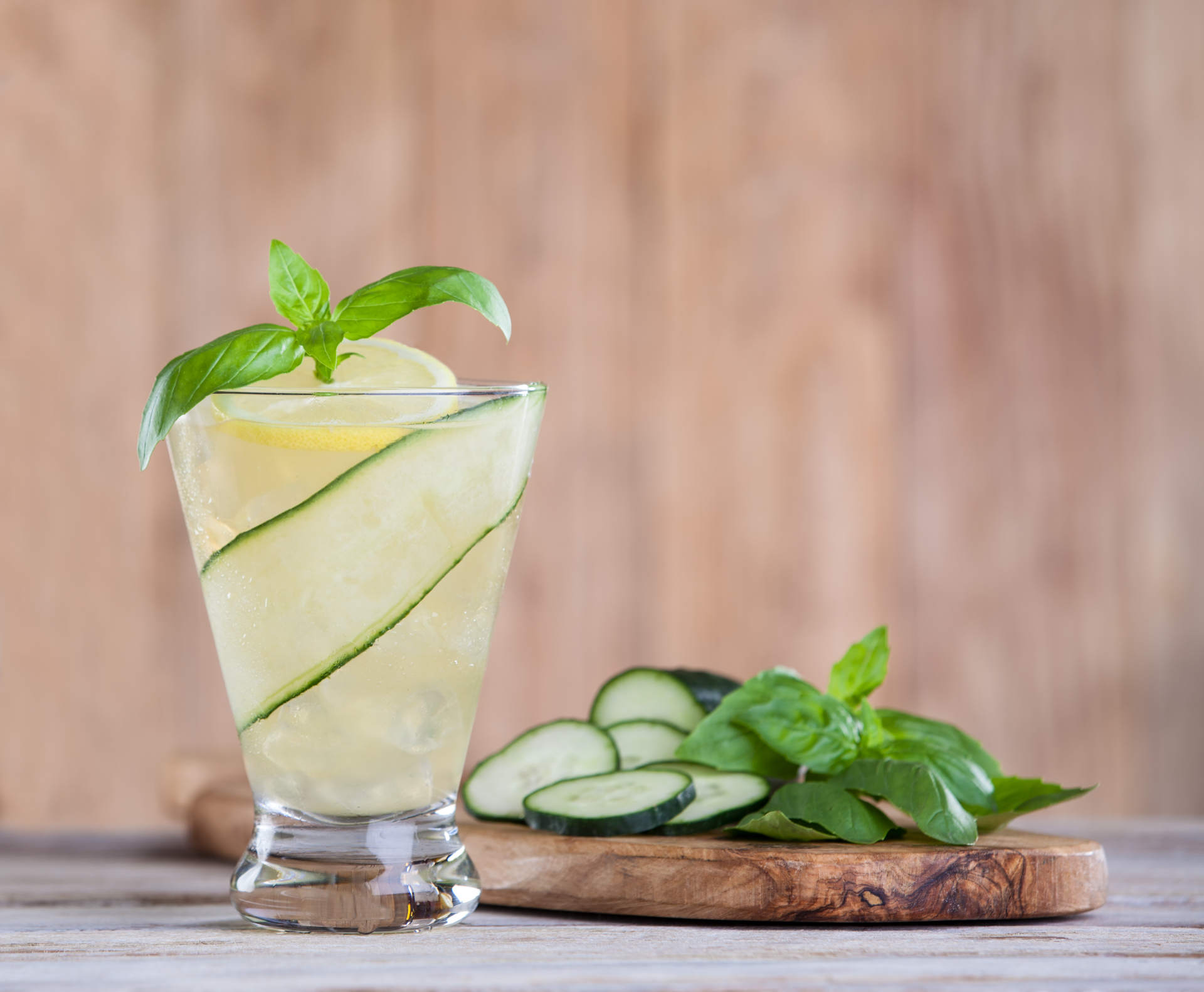 Basil Lemon Iced Tea