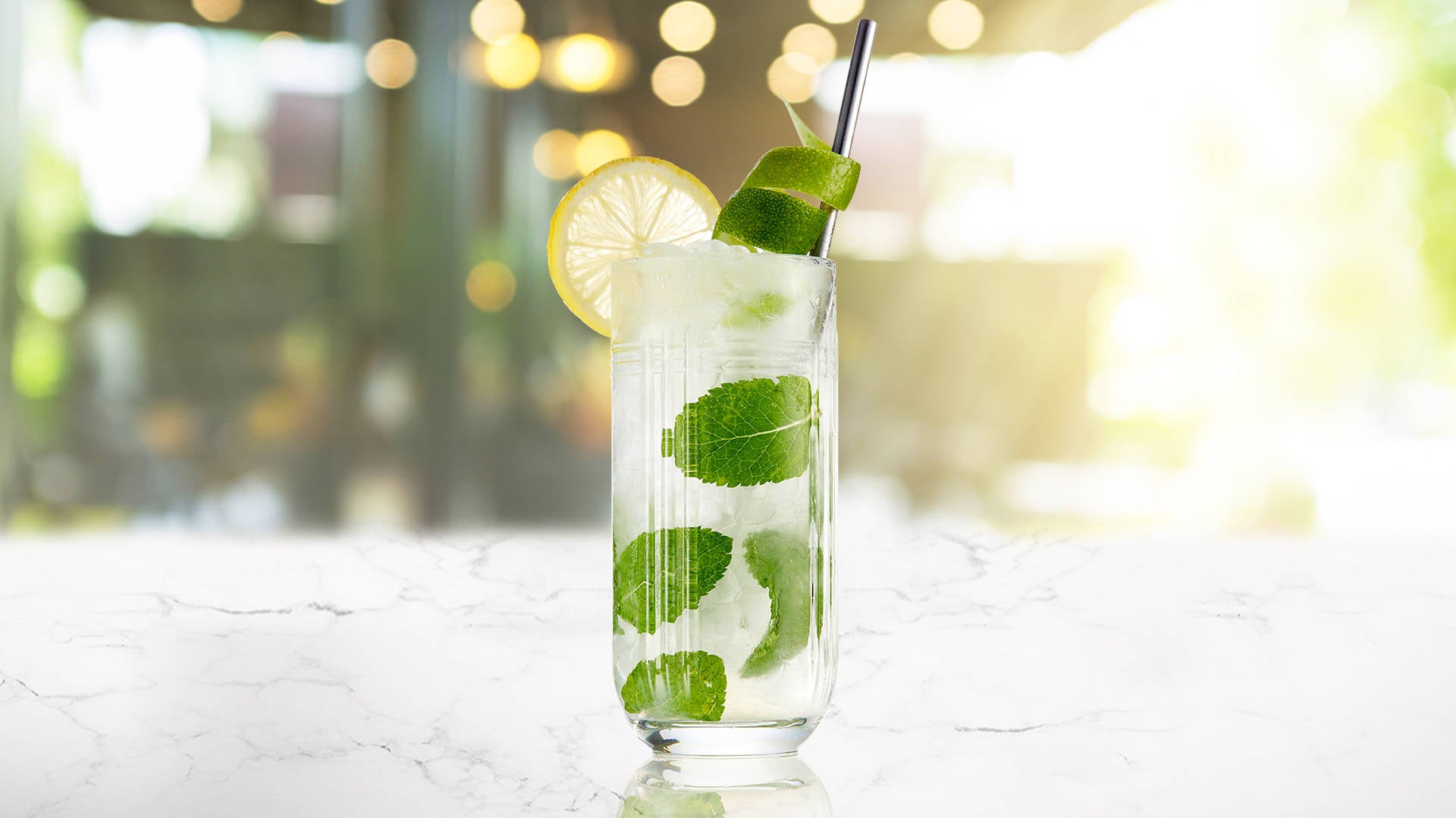 Yuzu & Coconut Mojito