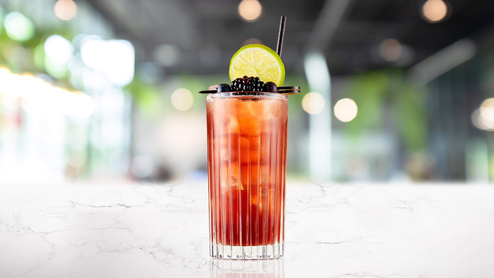 Blackcurrant & Black Tea Spritz