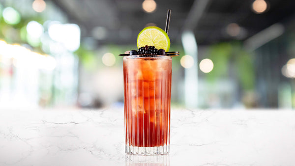 Blackcurrant & Black Tea Spritz
