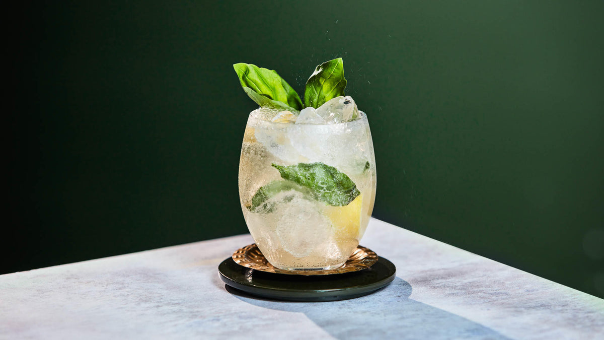 Lemon Basil Spritzer