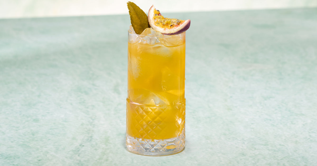 Summer Passion Fruit Iced Tea