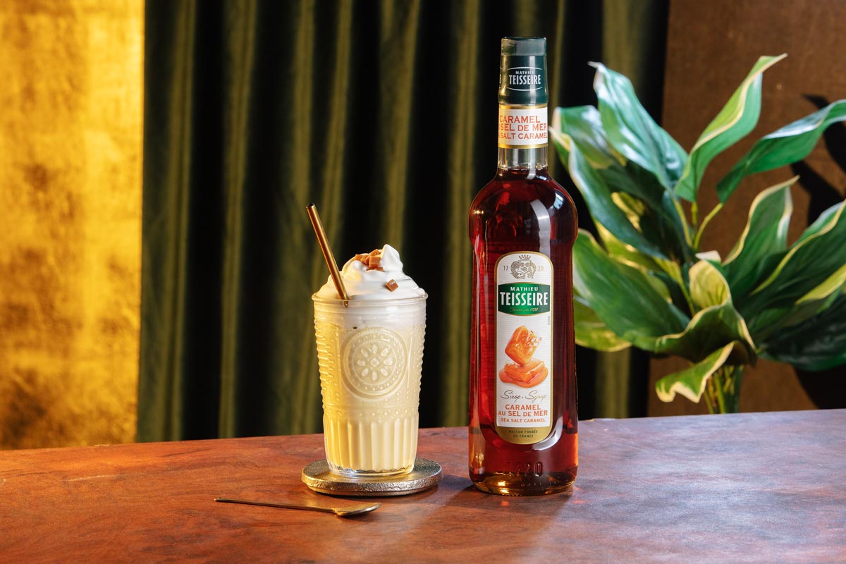 Salted Caramel Bourbon Hardshake