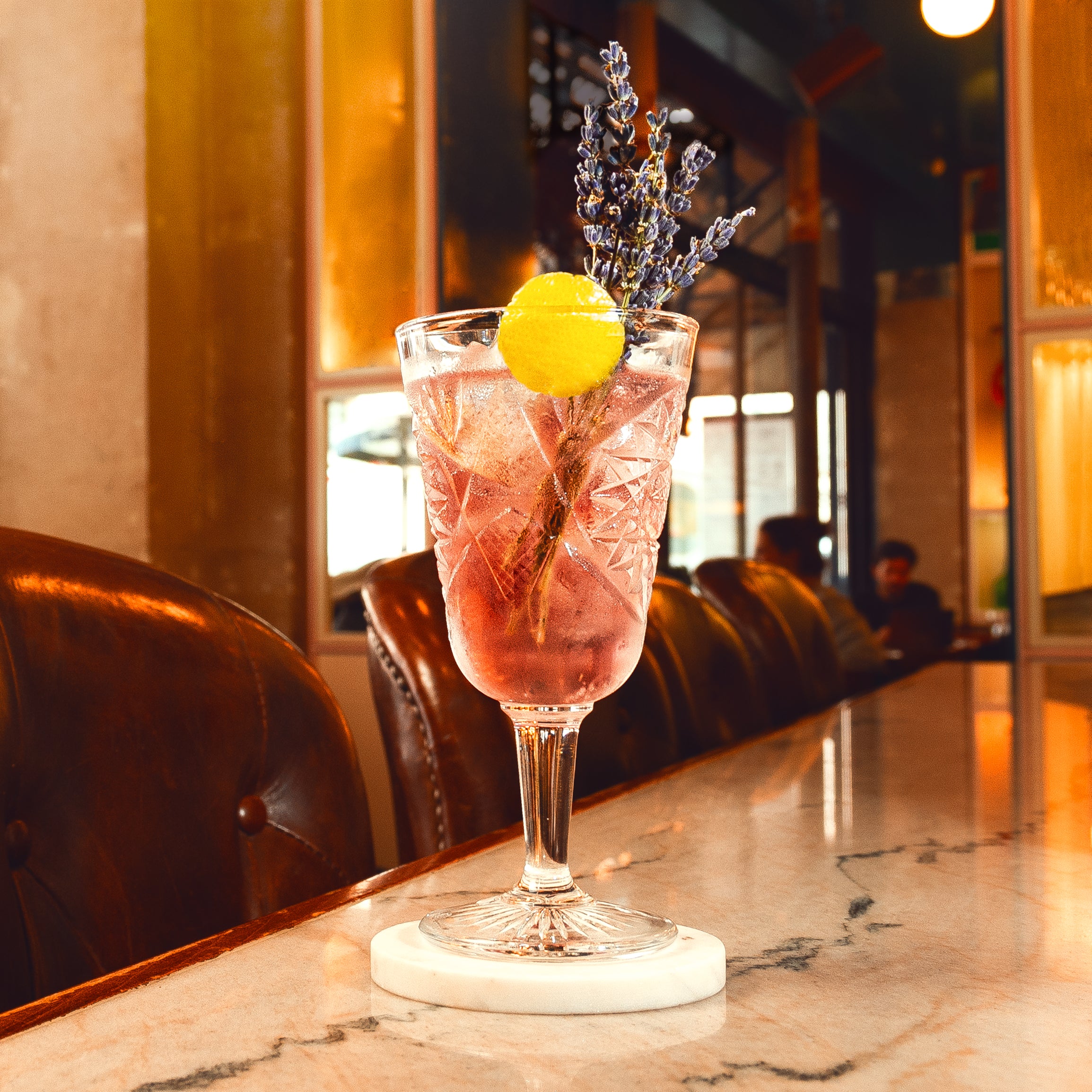 Lavender Blossom Soda