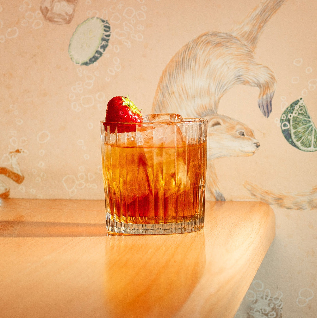 Smoky Pink Iced Tea