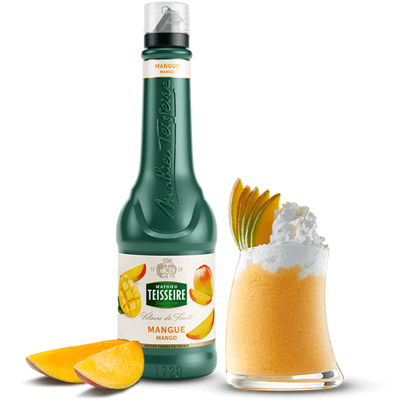 Bottle of Mathieu Teisseire Mango Puree Syrup