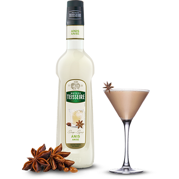 Bottle of Mathieu Teisseire Anise Syrup