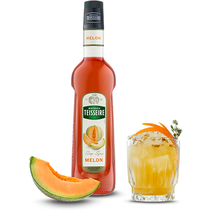 Bottle of Mathieu Teisseire Melon Syrup
