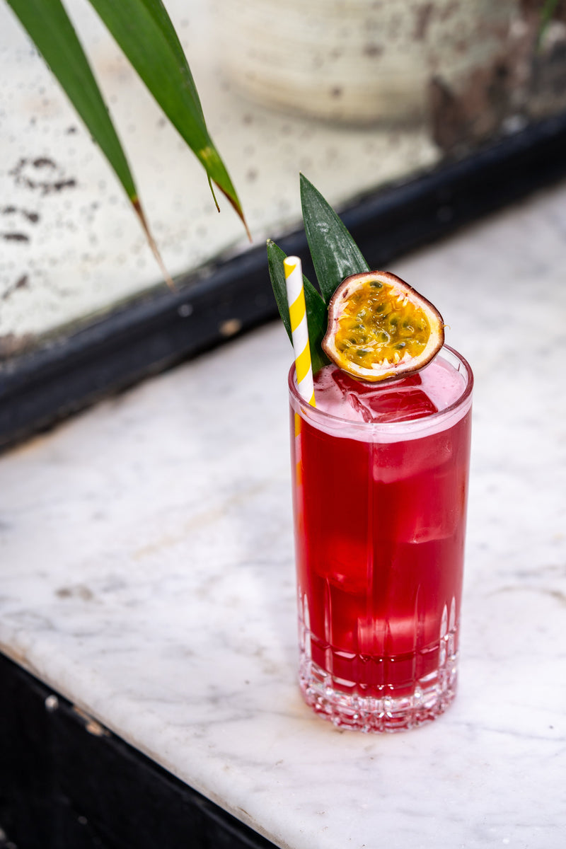 Pink Grapefruit, Pineapple & Passionfruit Punch