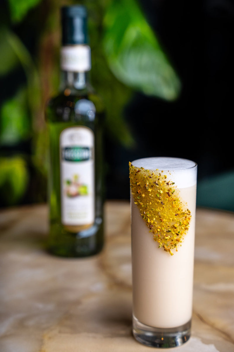Pistachio, Honey & Oat Highball