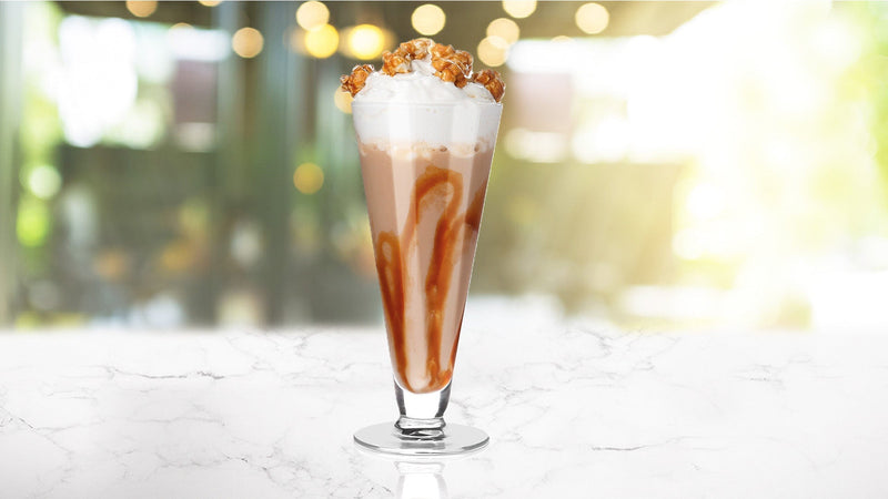 Iced Popcorn Boozy Frappe