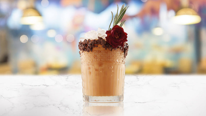Chocolate Praline Rose Chiller