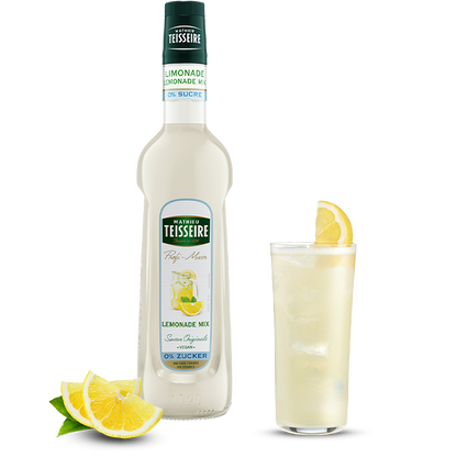 Bottle of Mathieu Teisseire Lemonade Mix 0% Syrup